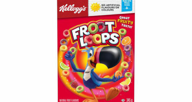 Coupon de 3$ à l'achat de céréales Kellogg's Froot Loops