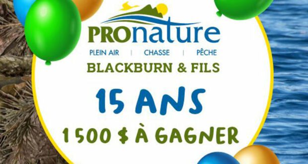 Gagnez 10 certificats-cadeaux Pronature Blackburn et fils de 150 $