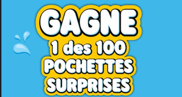 Gagnez 100 pochettes surprises Haribo (Valeur de 91 $ chacune)