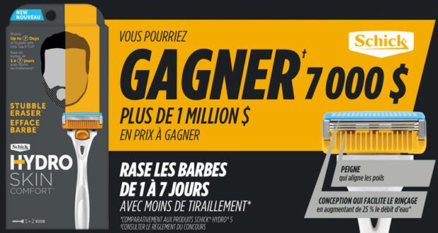 Gagnez 164 prix en argent (Valeur de 7000 $ chacun)