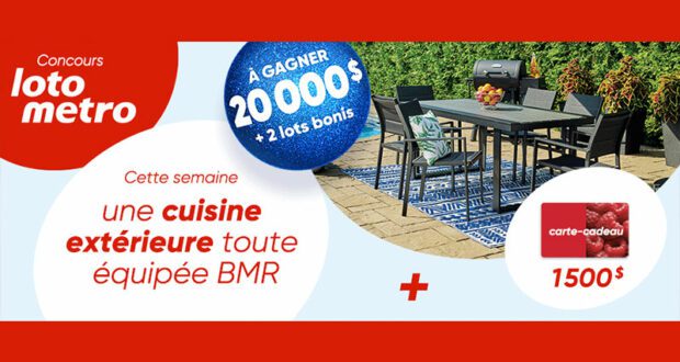 Gagnez 20 000$ - Séjour dans un hôtel Fairmont - Cuisine extérieure