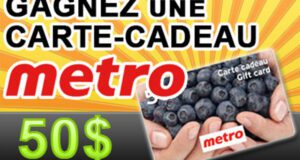 Gagnez 20 cartes cadeau d’épicerie Metro de 50$ chacune