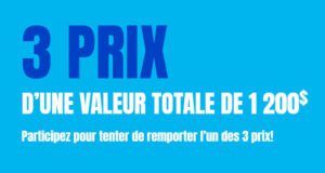 Gagnez 3 ensembles du jardinage (Valeur totale de 1200 $)