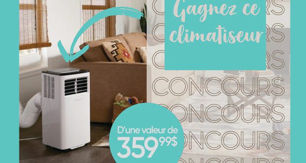 Gagnez un climatiseur Frigidaire portatif de 8 000 BTU