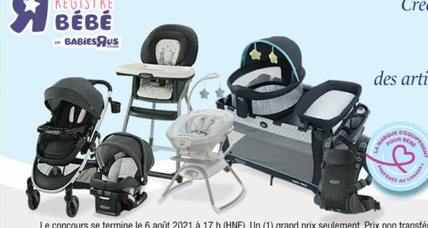 Gagnez un ensemble-cadeau Graco (Valeur de 1500 $)