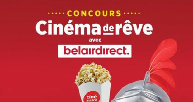 Gagnez une Soirée cinéma de rêve (Valeur de 8600 $)