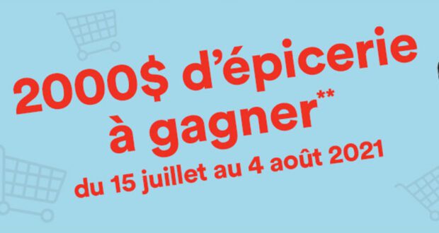 Gagnez une carte-cadeau Super C de 2000 $