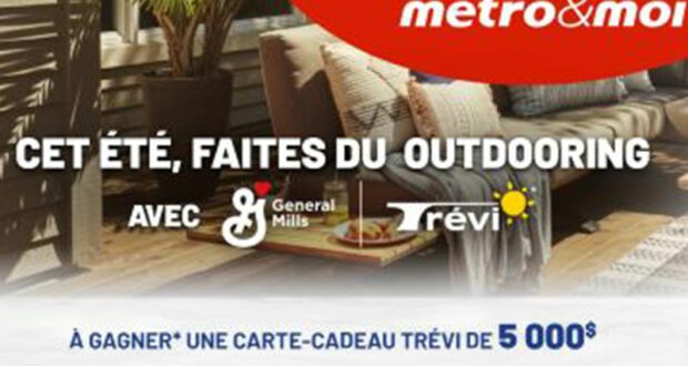 Gagnez une carte-cadeau Trévi de 5000 $