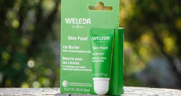 Testez le beurre pour les lèvres Skin Food de Weleda