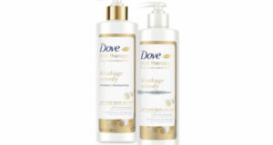 Échantillons gratuits de shampoing et revitalisant Dove Hair Therapy