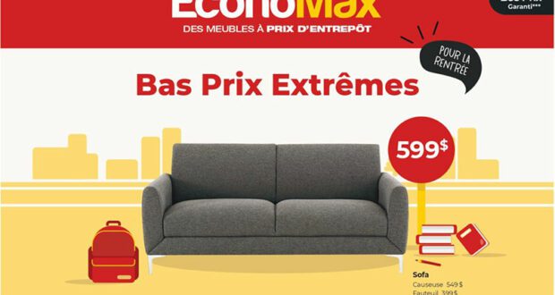 Circulaire EconoMax du 19 août au 15 septembre 2021