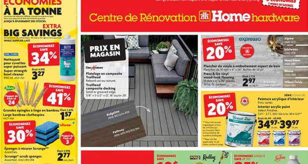 Circulaire Home Hardware du 5 août au 18 août 2021