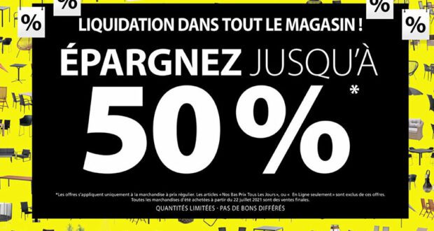 Circulaire Jysk du 29 juillet au 4 août 2021