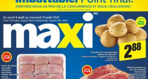 Circulaire Maxi du 5 août au 11 août 2021