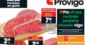 Circulaire Provigo du 2 septembre au 8 septembre 2021