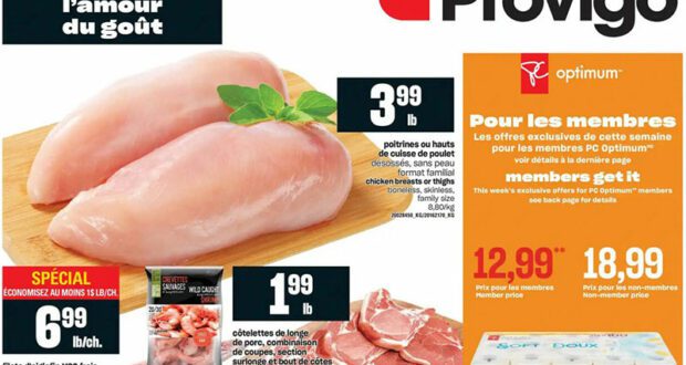 Circulaire Provigo du 26 août au 1 septembre 2021