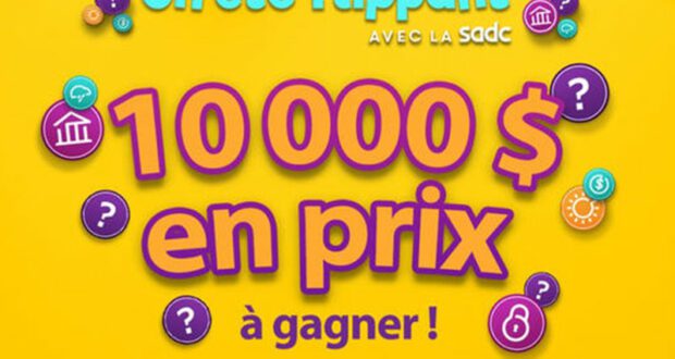 Gagnez 7 prix en espèces (Valeur totale 10 000 $)