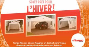 Gagnez 8 abris Tempo simple ou double de 1049 $ chacun