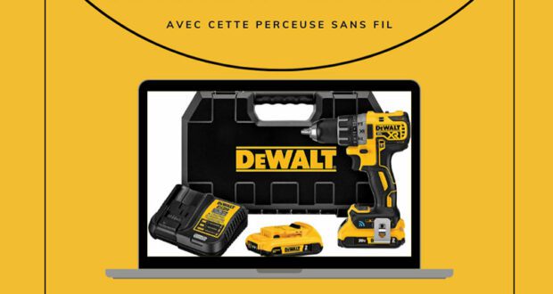 Gagnez un ensemble de perceuse - visseuse compacte DEWALT