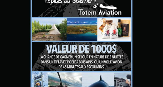 Gagnez un séjour en nature de 2 nuitées (Valeur de 1000 $)