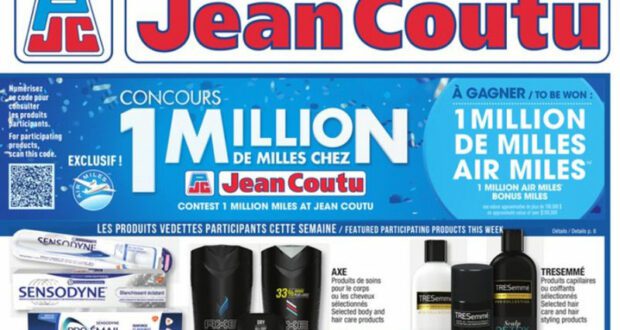 Circulaire Jean Coutu du 9 septembre au 15 septembre 2021