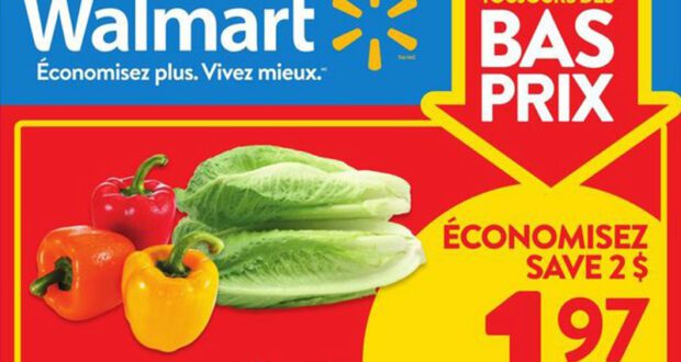 Circulaire Walmart du 30 septembre au 6 octobre 2021