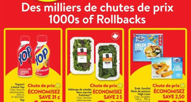 Circulaire Walmart du 9 septembre au 15 septembre 2021