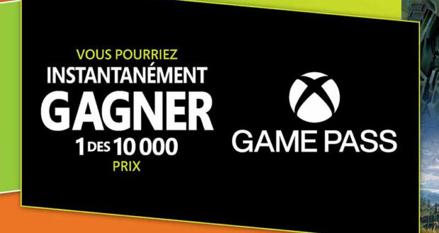 Gagnez 10 000 prix de Xbox Game Pass Ultimate