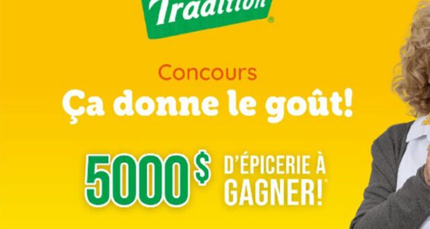 Gagnez 10 cartes-cadeaux d’une valeur de 500 $ en épicerie