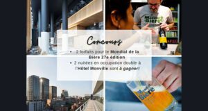 Gagnez 2 nuitées pour deux personnes à l'Hôtel Monville