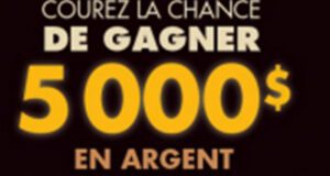 Gagnez 5000 $ en argent