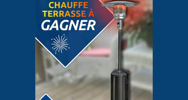 Gagnez un chauffe-terrasse