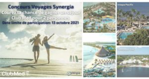 Gagnez un séjour Club Med pour 2 personnes (Valeur de 3800 $)