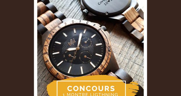 Gagnez une montre en bois Lightning TN40