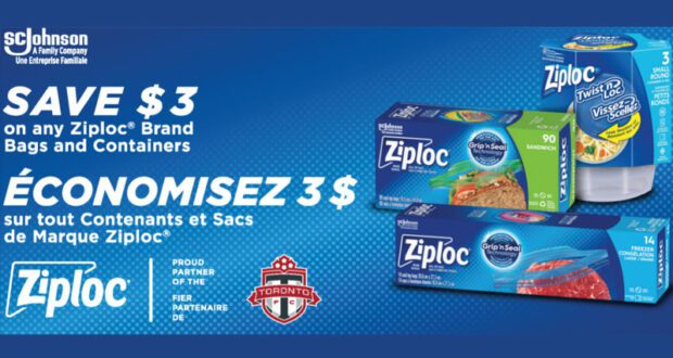 Obtenez gratuitement une boîte de 40 sacs à sandiwch Ziploc