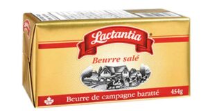 Beurre salé Lactantia à 3.33$ au lieu de 5.98$