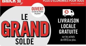Circulaire Brick du 8 octobre au 21 octobre 2021