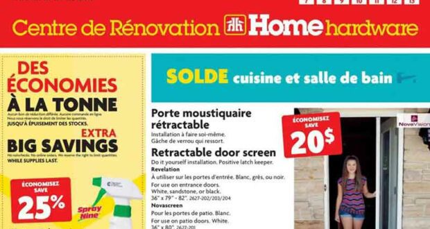 Circulaire Home Hardware du 7 octobre au 13 octobre 2021