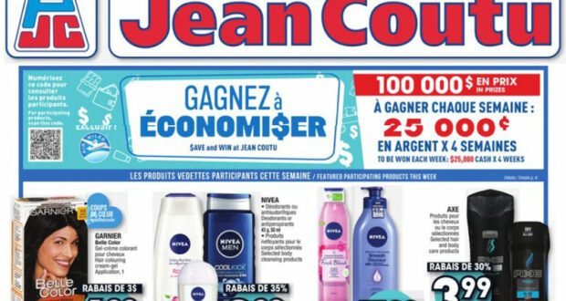 Circulaire Jean Coutu du 7 octobre au 13 octobre 2021