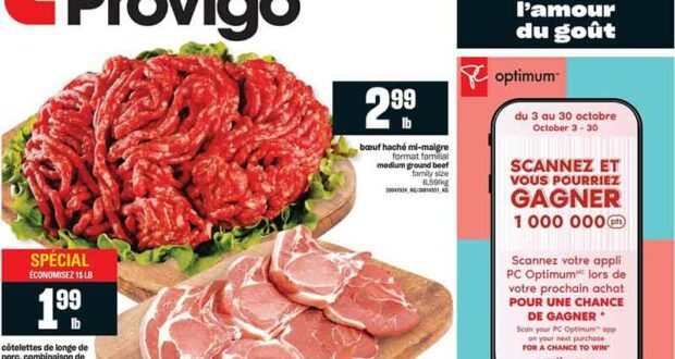 Circulaire Provigo du 14 octobre au 20 octobre 2021