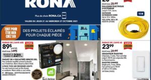 Circulaire Rona du 21 octobre au 27 octobre 2021