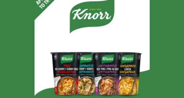Essayez les nouilles de riz instantanées Knorr