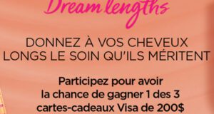Gagnez 1 des 3 cartes Cadeaux VISA de 200 $ chacune