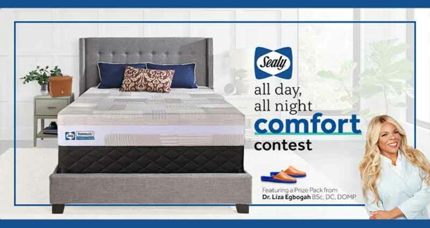 Gagnez un matelas Queen Size Sealy (Valeur de 1499 $)