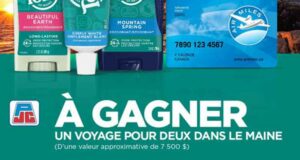 Gagnez un voyage pour deux dans le Maine (Valeur de 7500 $)