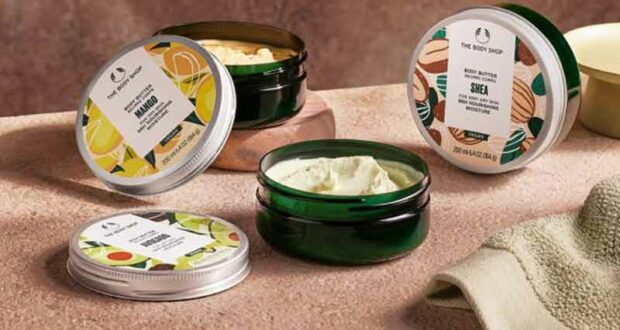Échantillons gratuits des beurres corporels The Body Shop