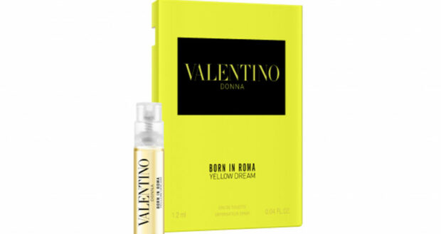 Échantillons gratuits du parfum Born In Roma Yellow Dream Valentino