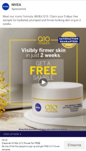 soin Nivea Q10 Power
