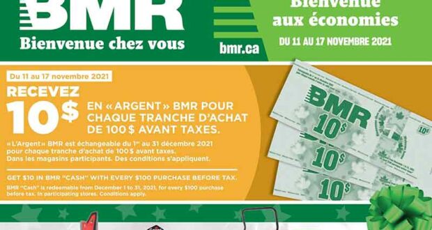 Circulaire BMR du 11 novembre au 17 novembre 2021