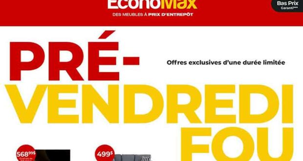 Circulaire EconoMax du 4 novembre au 17 novembre 2021